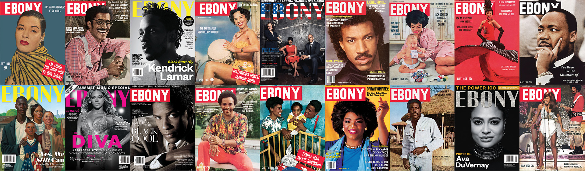 Ebony, icône des magazines de photo afro-américains