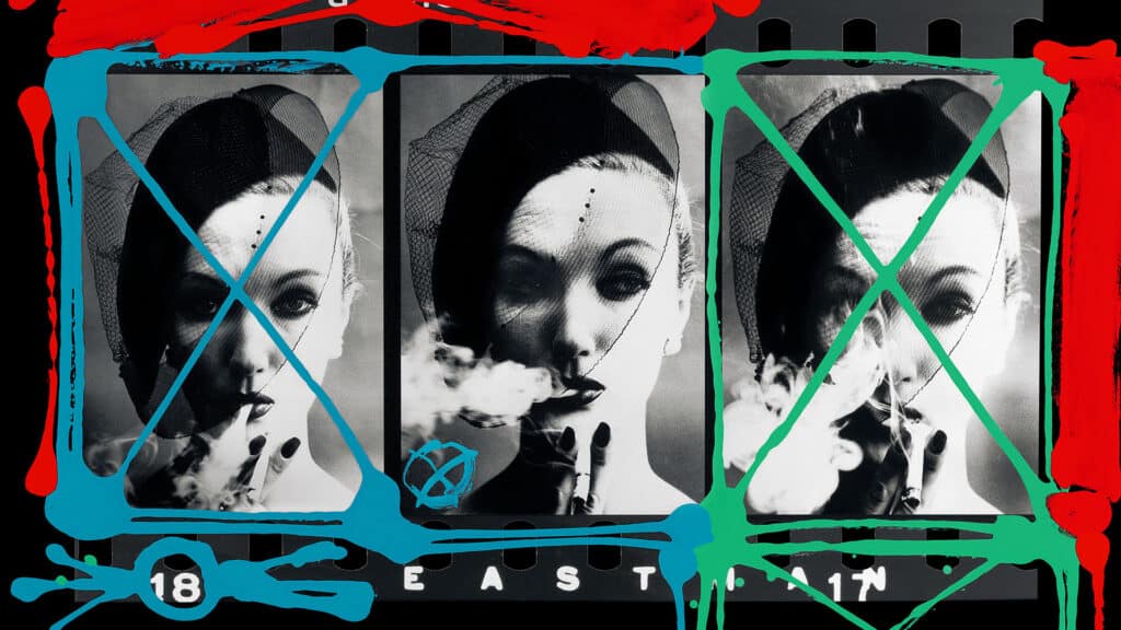 William Klein’s Painted Contact Sheets