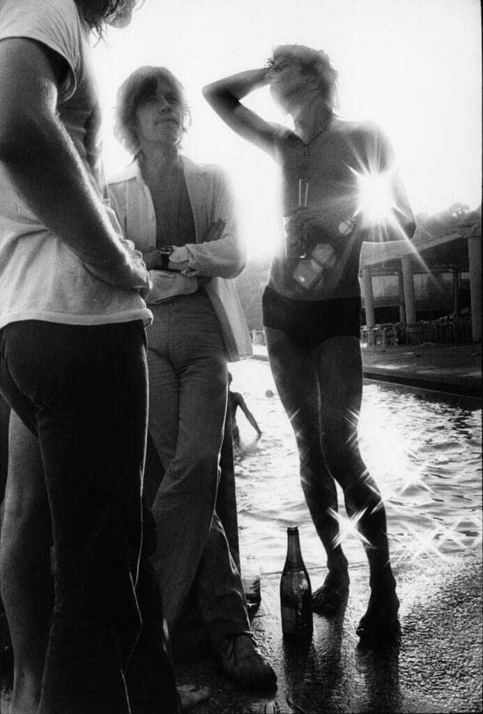 Photo de Keith Richards et Mick Jagger par Dominique Tarlé en 1971