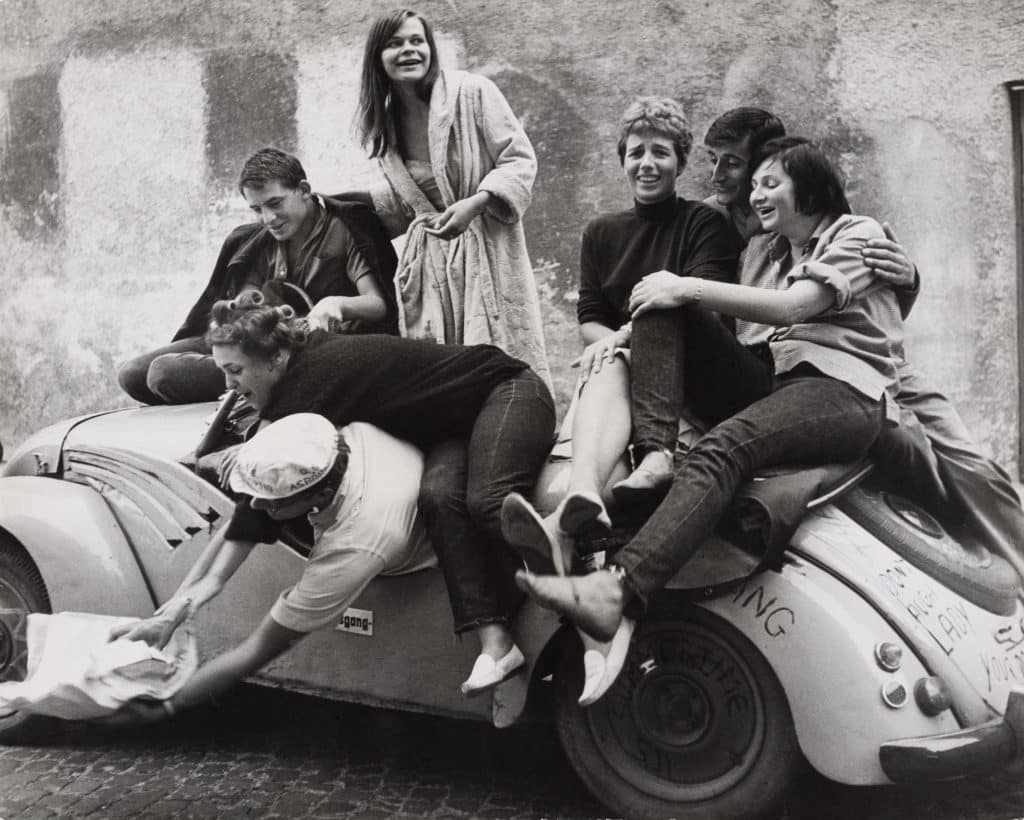 Car ride, München, 1960 © Barbara Niggl Radloff