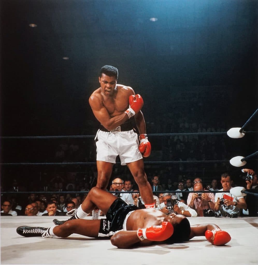 Muhammad Ali vs Sonny Liston, 1965 © Neil Leifer / Peter Fetterman Gallery