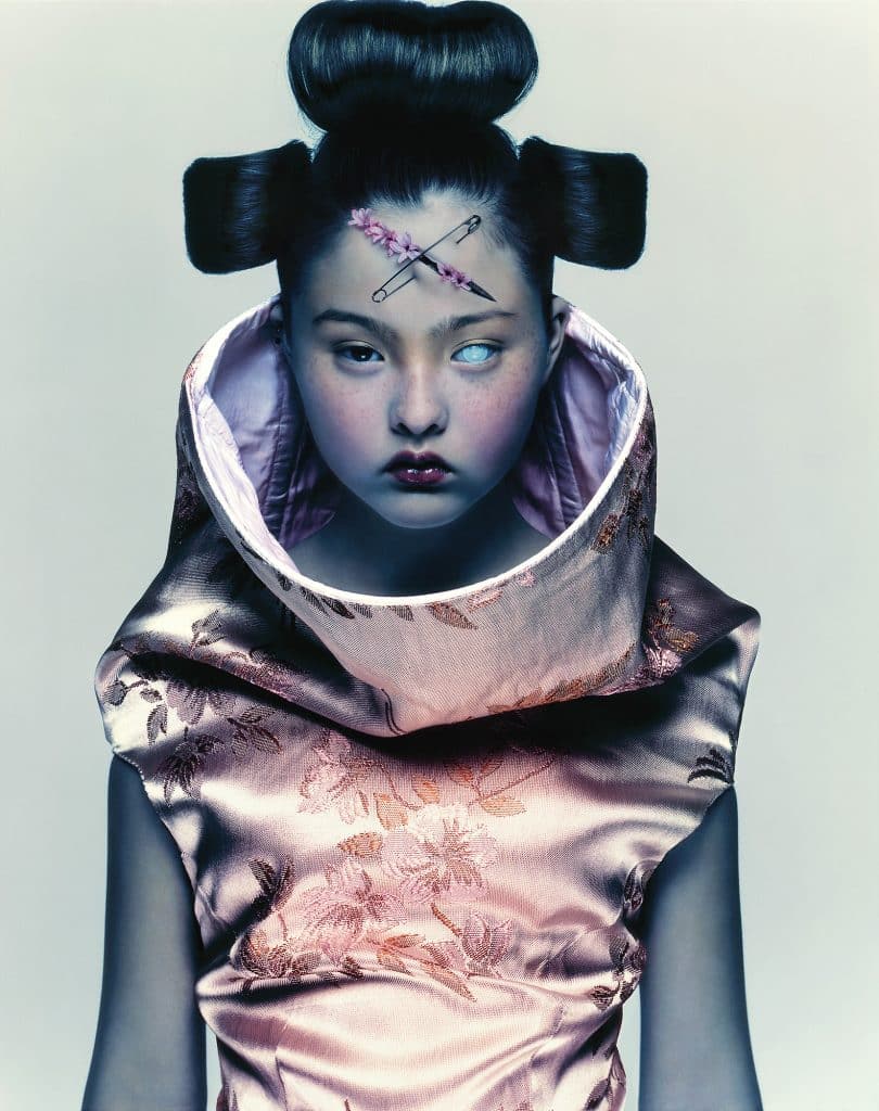 Devon Aoki for Alexander McQueen, 1997 © Nick Knight