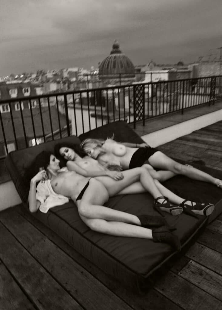 Three Girls On A Roof © Renee Jacobs