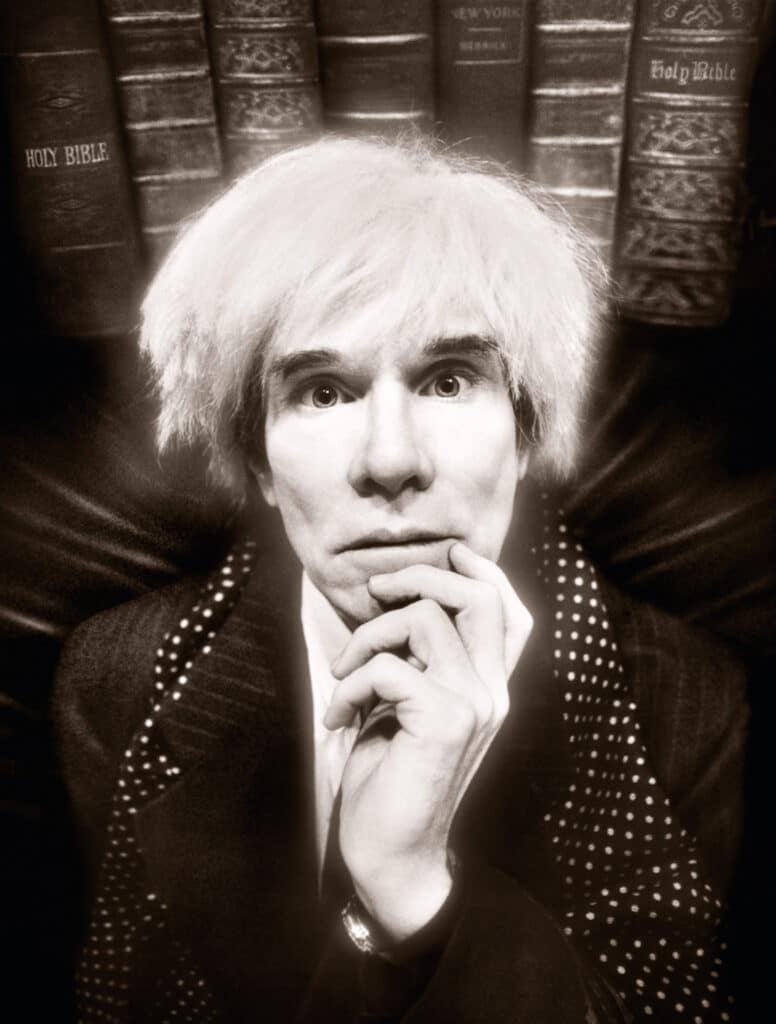 Andy Warhol, Last Sitting, 1986, New York © David LaChapelle