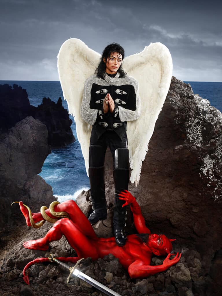 Archangel Michael: And No Message Could Have Been Any Clearer 1990 © David LaChapelle & Michael Jackson