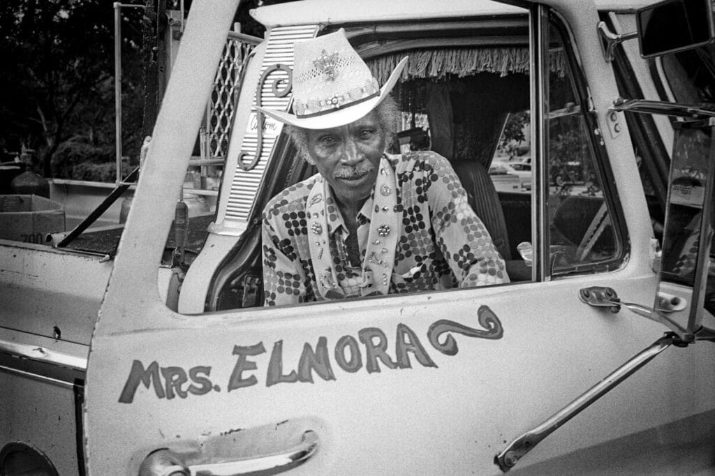 Dallas, 1977 Fête d'anniversaire de Willard Watson. ©Bob Shaw