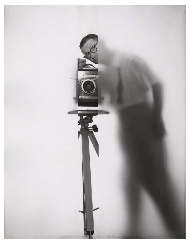 Autoportrait, New York, 1950-1955. © The Estate of Erwin Blumenfeld 2022