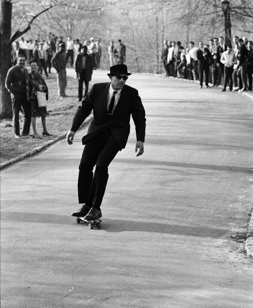 Skateboarder, New York, 1965   ©Life Picture Collection/Bill Eppridge Courtesy of Monroe Gallery of Photography