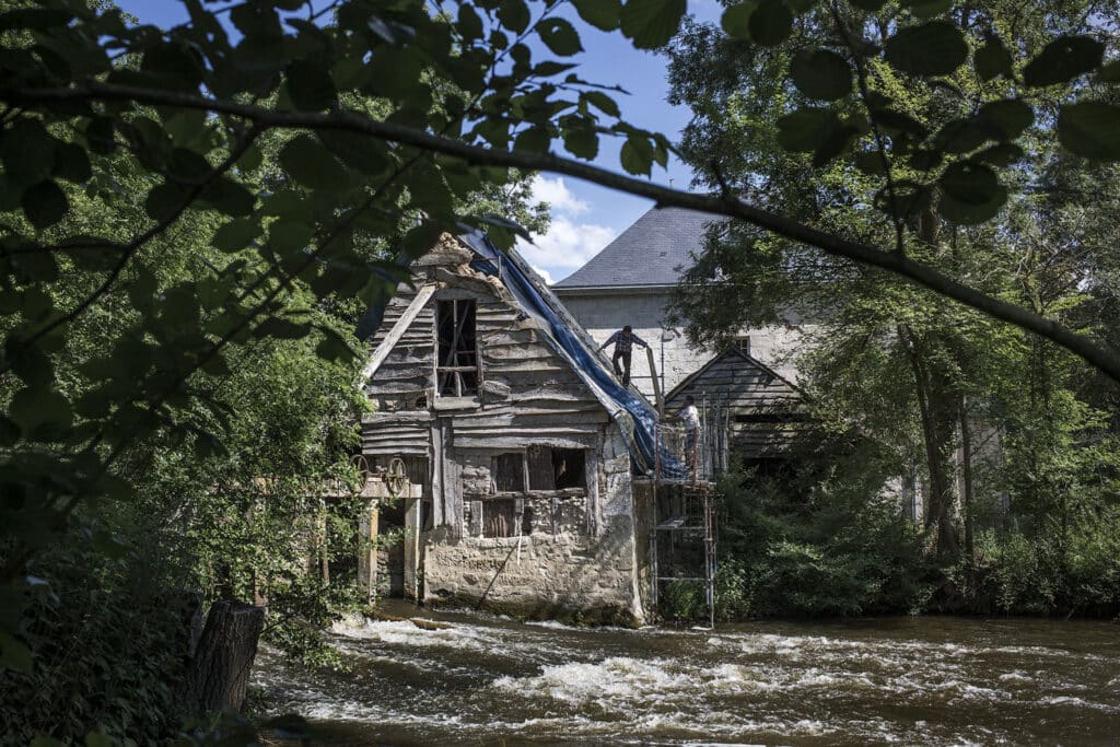 Zone i. Moulin de la Fontaine. Thoré-la-Rochette © Mat Jacob / Tendance Floue