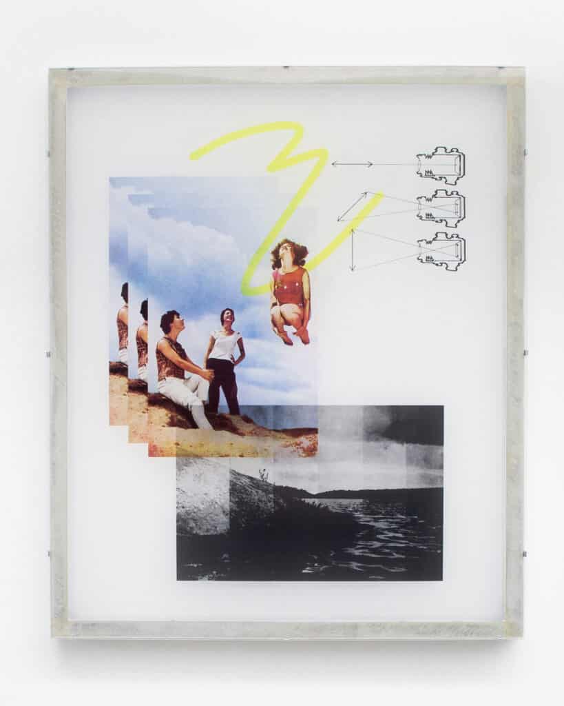 Collage #14 - Manufactured Manual, 2022. © Jaya Pelupessy | Galerie Caroline O'Breen.
