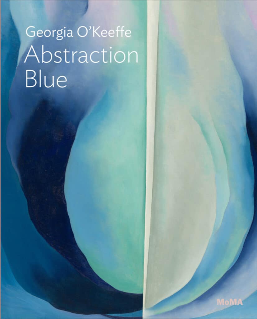 Abstraction Blue, Georgia O'Keeffe.  Samantha Friedman, Museum of Modern Art, August 29, 2022