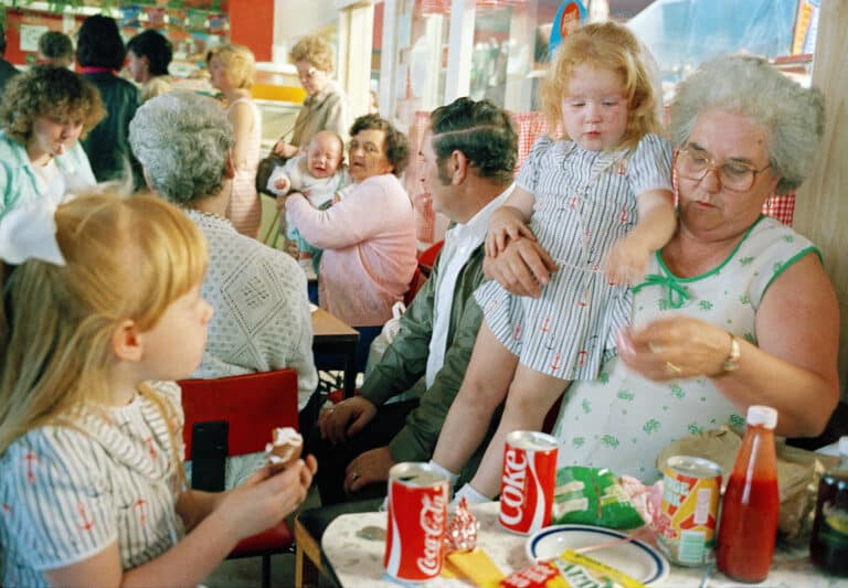 Old time parting, 1983, ©Tom Wood courtesy galerie Sit Down