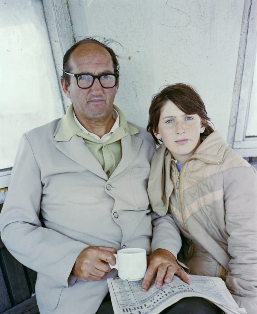 Prom shelter picnic, 1983 ©Tom Wood courtesy galerie Sit Down