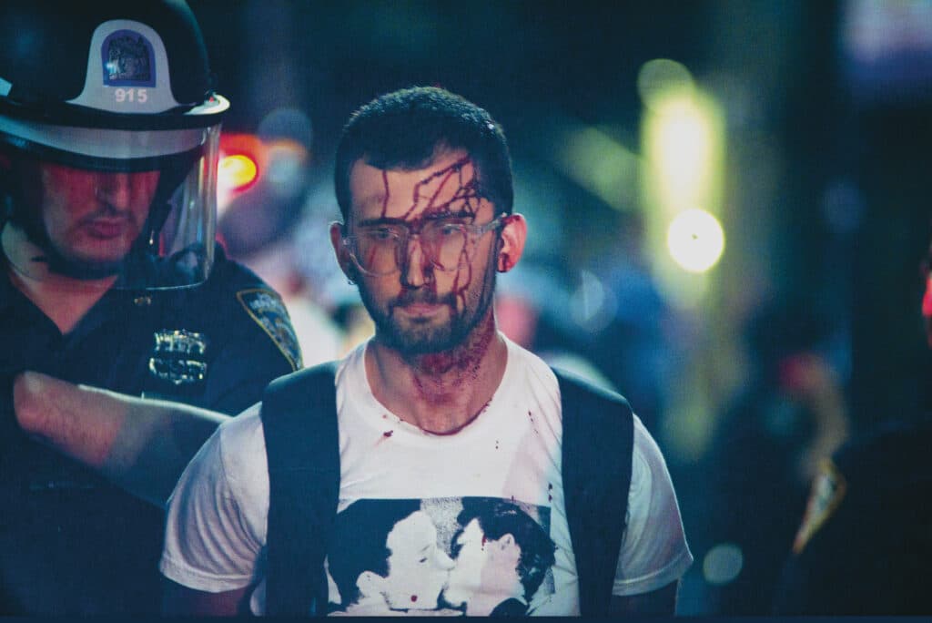 Protestor, Brooklyn, New York, May 2020. © Alan Chin