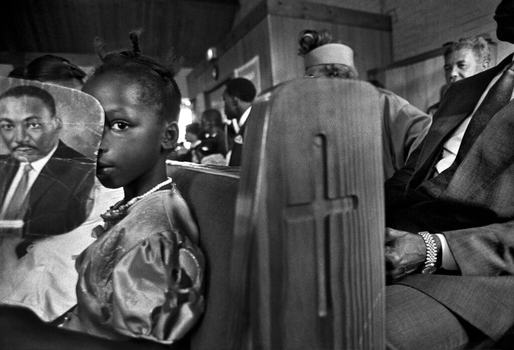 Service du dimanche, Wilmington, Caroline du Nord, 1990. © Eugene Richards