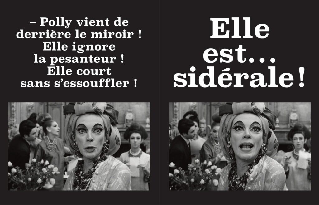 Légendes : Qui êtes-vous Polly Maggoo, William Klein © delpire & co — Libella, 2022 / © William Klein et Films Paris New York, 2022