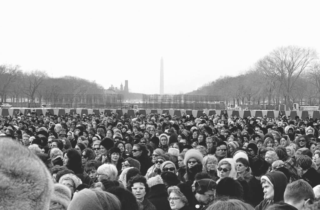 The Jeannette Rankin Brigade, Washington D.C., January 15, 1968