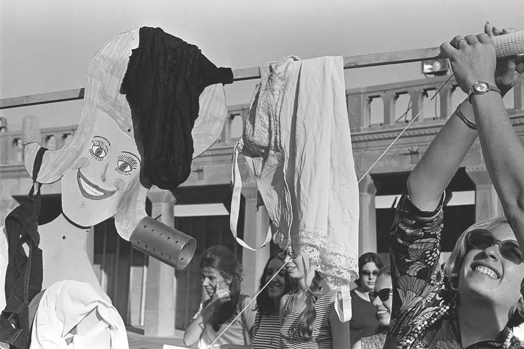 La manifestation du concours de Miss America, Atlantic City, 7 septembre 1968. © Bev Grant