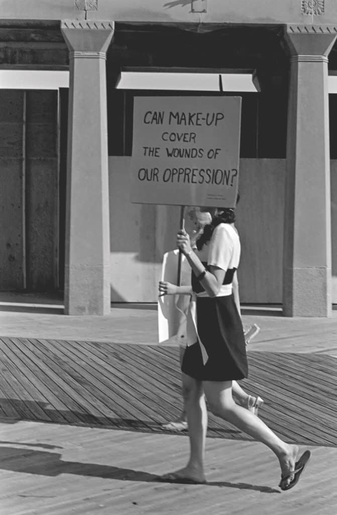 La manifestation du concours de Miss America, Atlantic City, 7 septembre 1968. © Bev Grant