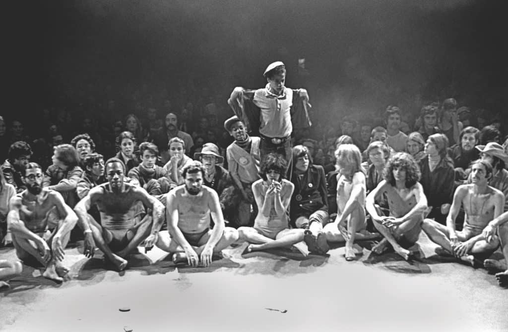 Les "Motherfuckers" occupent le Fillmore East, octobre 1968. © Bev Grant