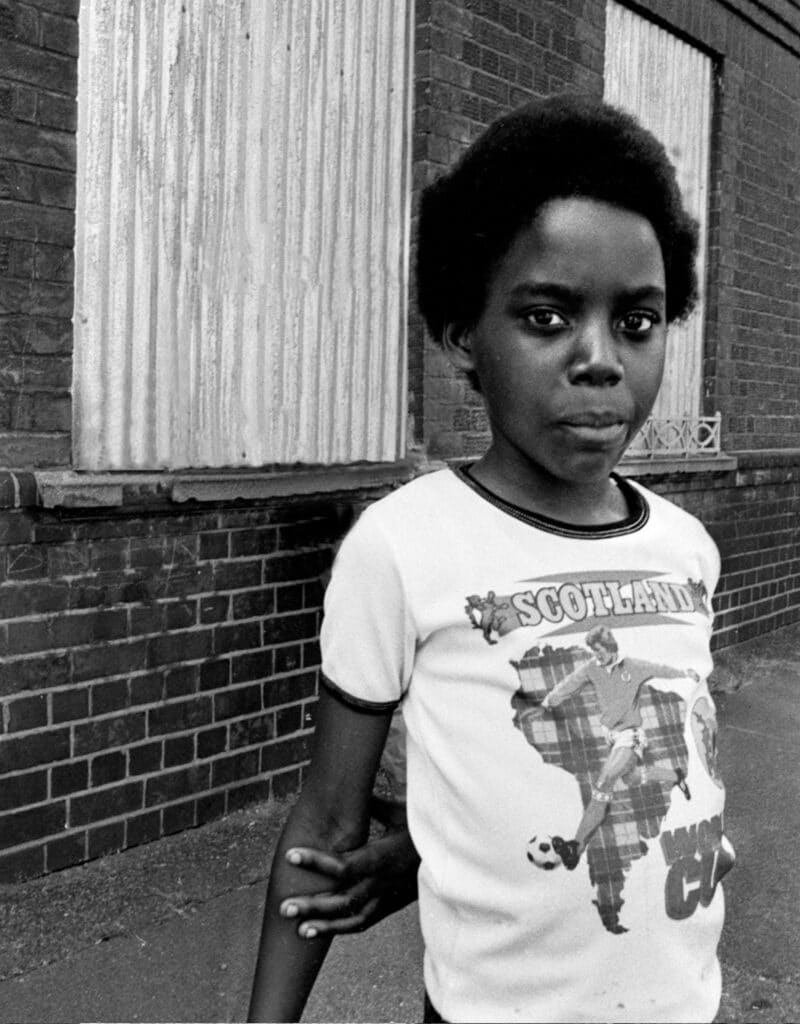 Council estate, Hackney, 1978. © Syd Shelton