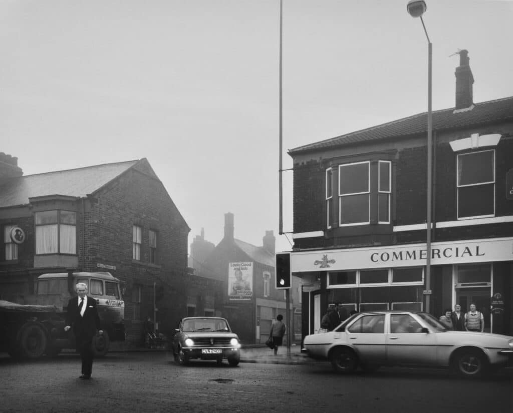 Bennetts Corner (Giro Corner), South Bank, Middlesbrough, 1982 © Graham Smith, Courtesy Augusta Edwards Fine Art