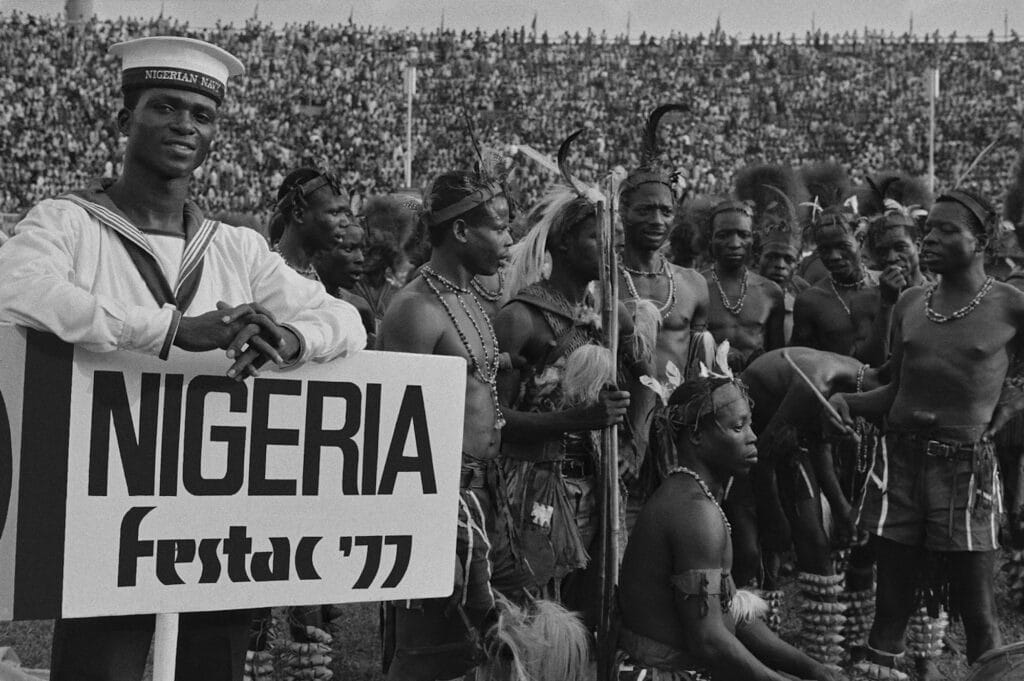 Nigeria FESTAC ’77, 1977 , 1977 © Marilyn Nance / Artists Rights Society (ARS), New York