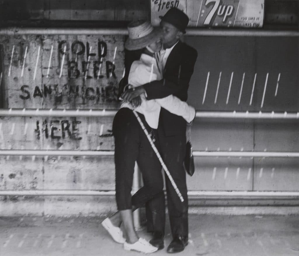 Coney Island, c. 1952 © Leon Levinstein, from Judy Ellis Glickman's collection