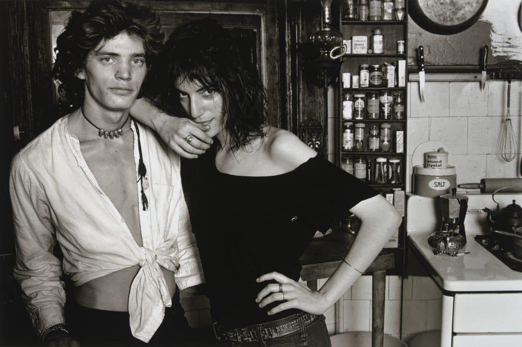 Robert Mapplethorpe et Patti Smith, New York, 1969 © Norman Seeff