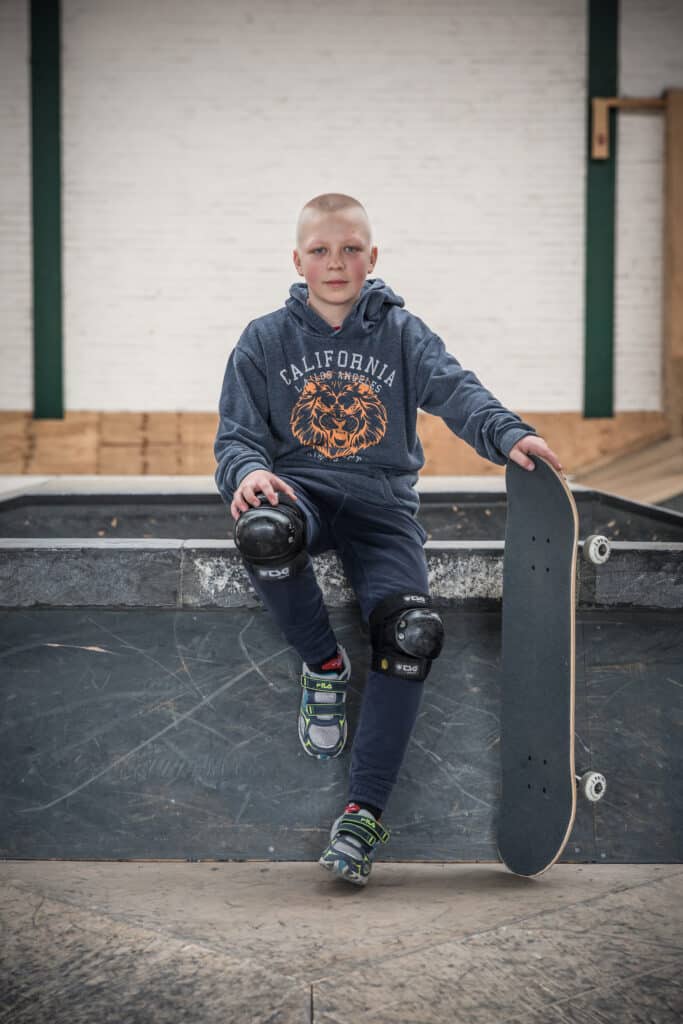 Vadim, 12 years old, Zhytomyr Oblast. © Thomas Girondel