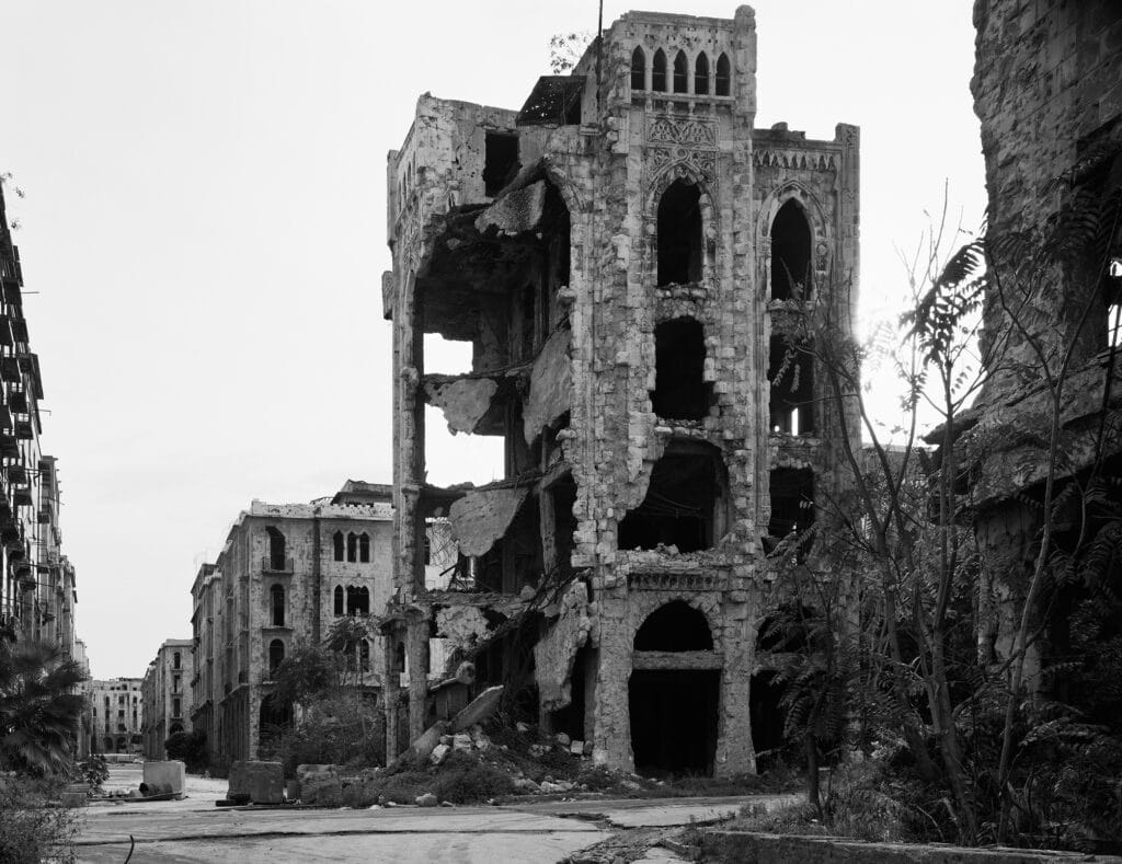 1991 - Beyrouth. © Gabriele Basilico