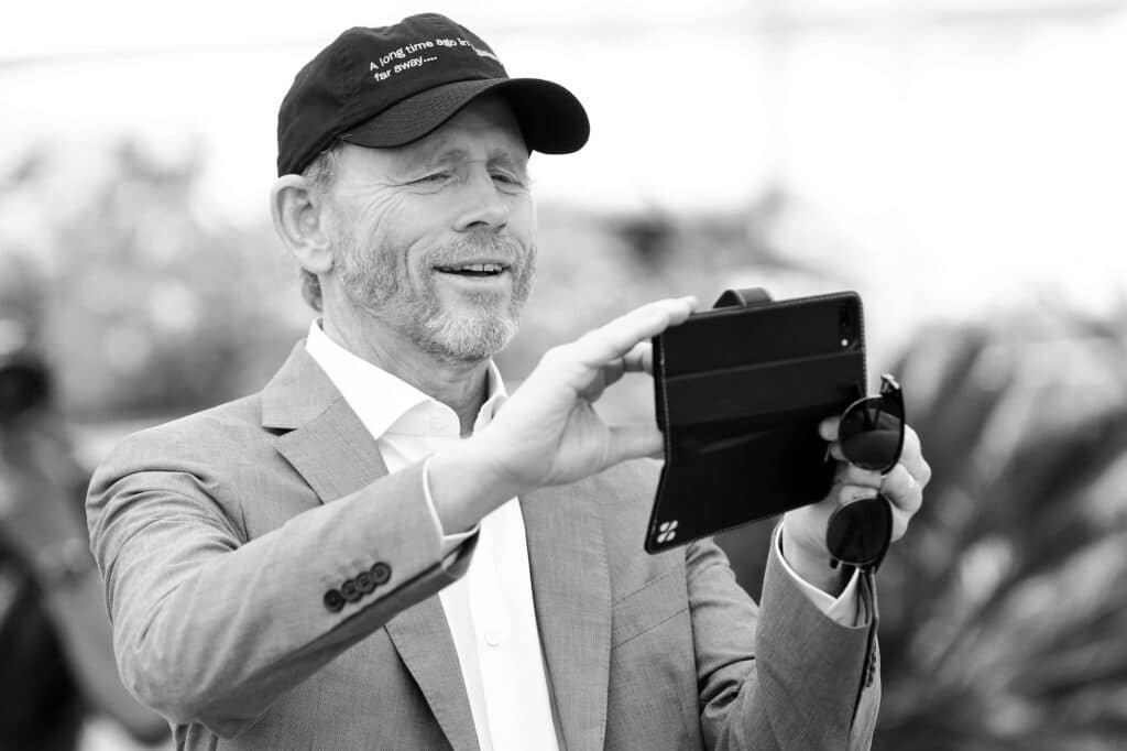 Le réalisateur Ron Howard assiste au photo-call de 'Solo : A Star Wars Story' lors du 71e Festival de Cannes, le 15 mai 2018 à Cannes, France.