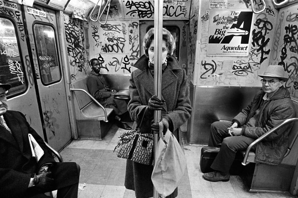 CC Train, N.Y.C., 1985. © Richard Sandler