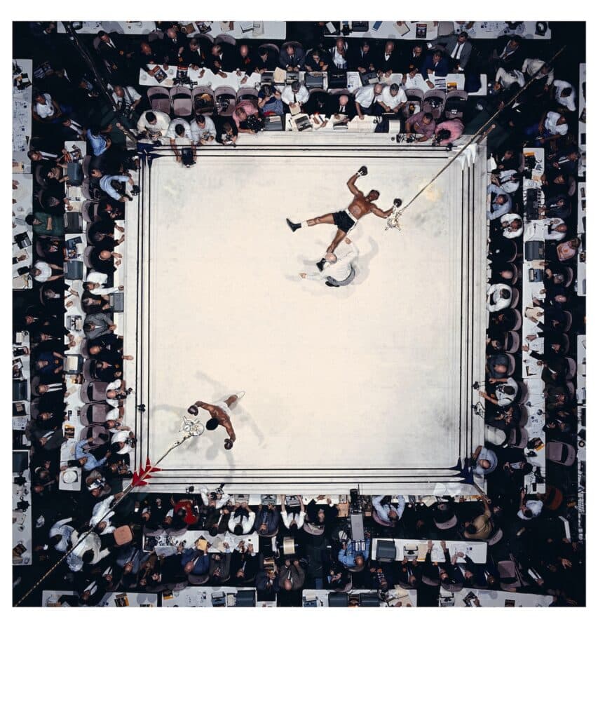 Muhammad Ali vs. Cleveland Williams, Houston, November 4, 1966 © Neil Leifer, courtesy of Jean-Denis Walter.