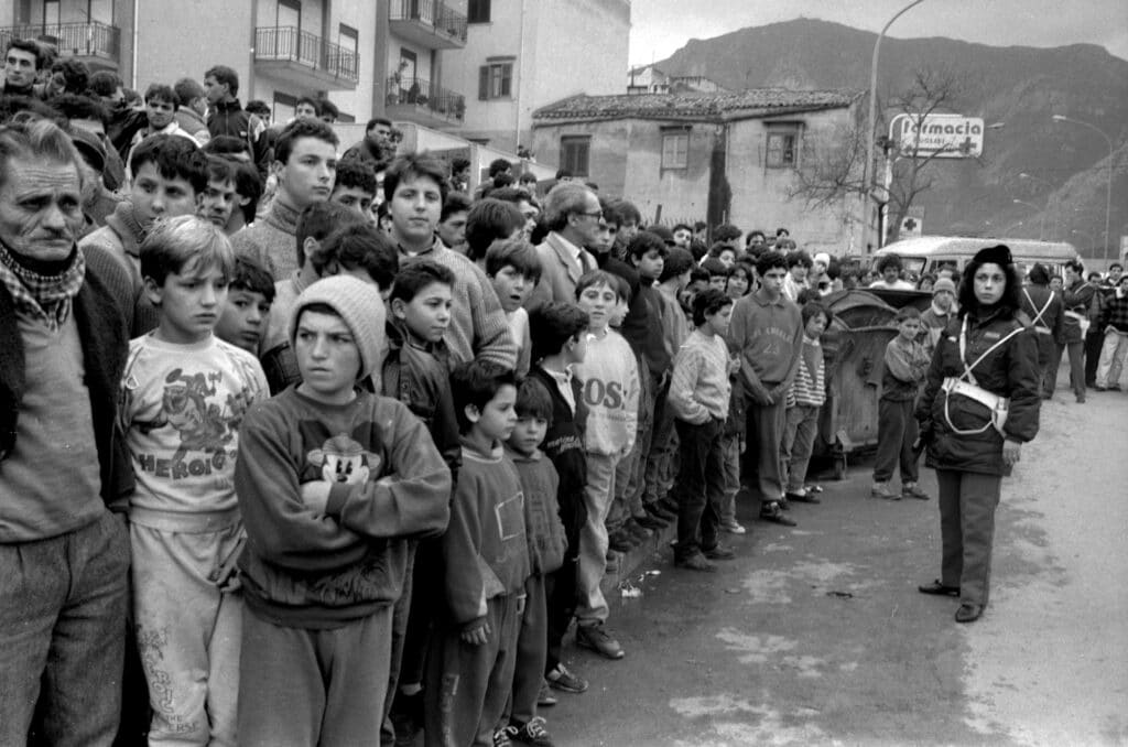 29 janvier 1988. Quartier populaire de Lo Sperone, assassinat de Giacomo Conigliano, proche de Michele Greco, dit "Papa", et accusé dans le Maxiprocesso.