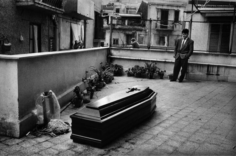 1er février 1988. Suicide à Via Noce. © Fabio Sgroi