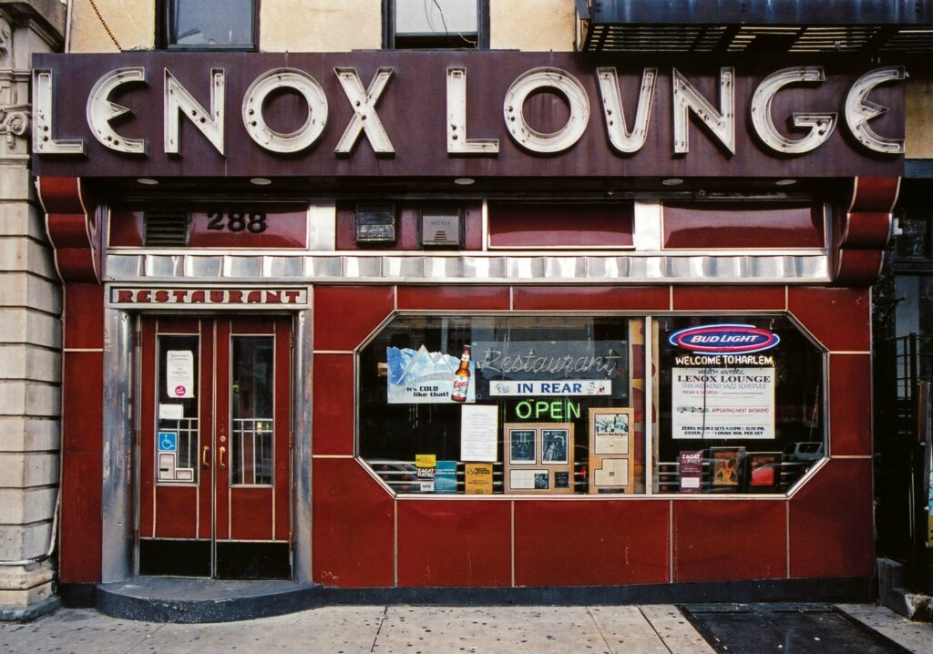Lenox Lounge, Malcolm X Boulevard near West 124th St, Harlem, 2004 © James and Karla Murray