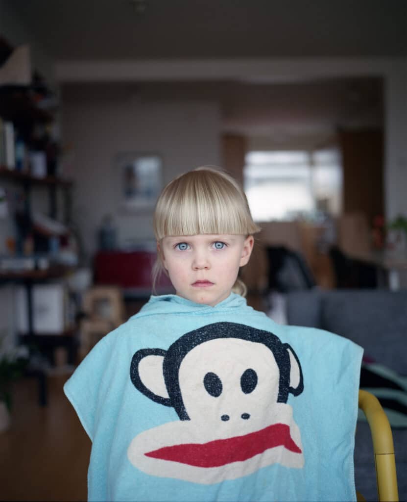 Hallgerður Hallgrímsdóttir. Coupe de cheveux, 2021-2023. Avec l’aimable autorisation de l’artiste.