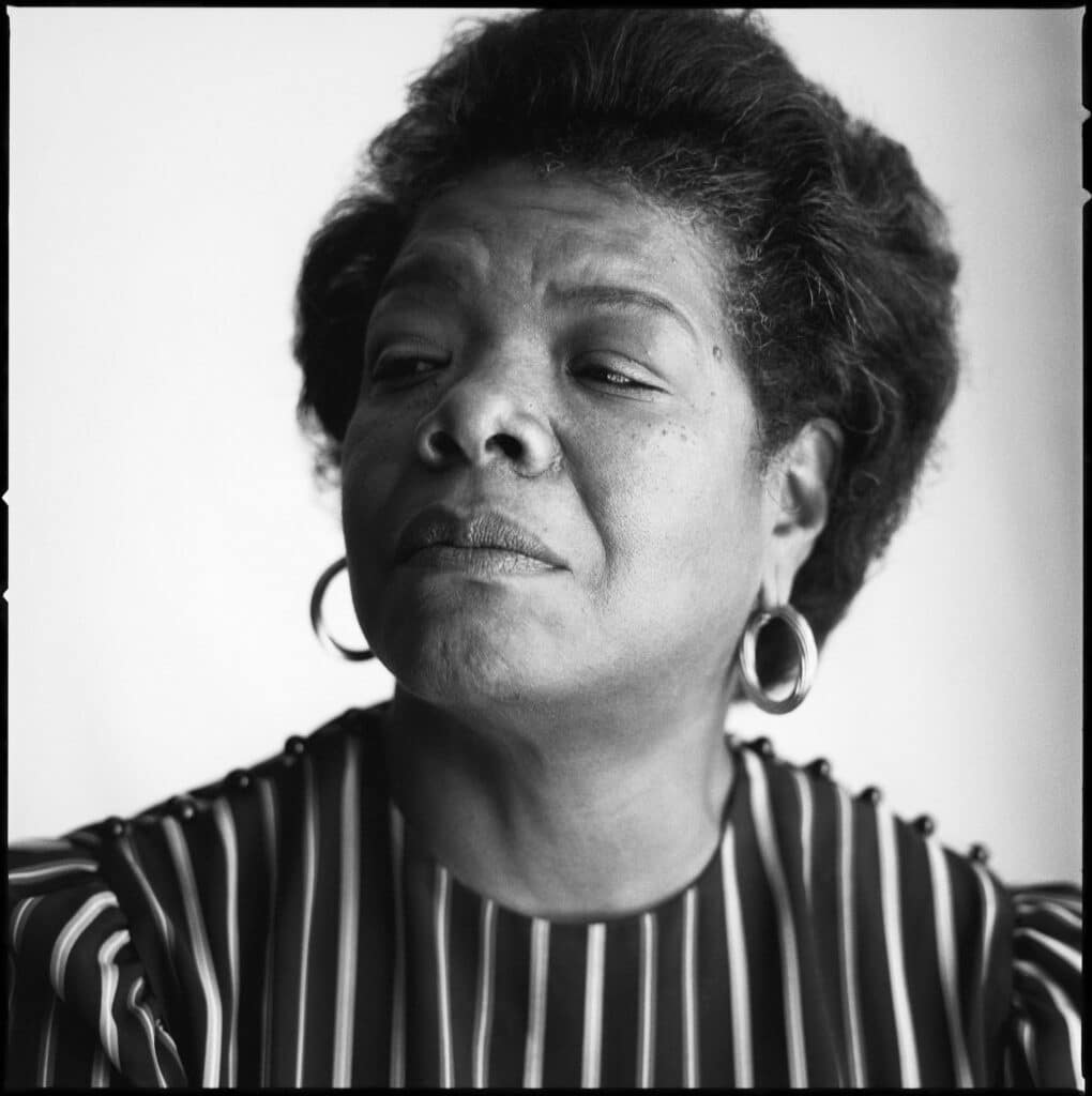 Brigitte Lacombe, Maya Angelou, New York, NY, 1987. © Brigitte Lacombe