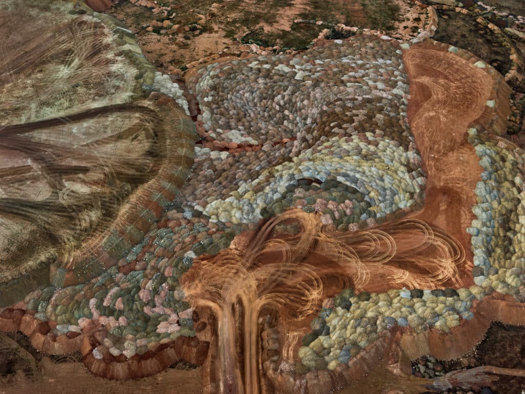 Sishen Iron Ore Mine #2, of Overburden, Kathu, South Africa, 2018 © Edward Burtynsky, courtesy Howard Greenberg Gallery
