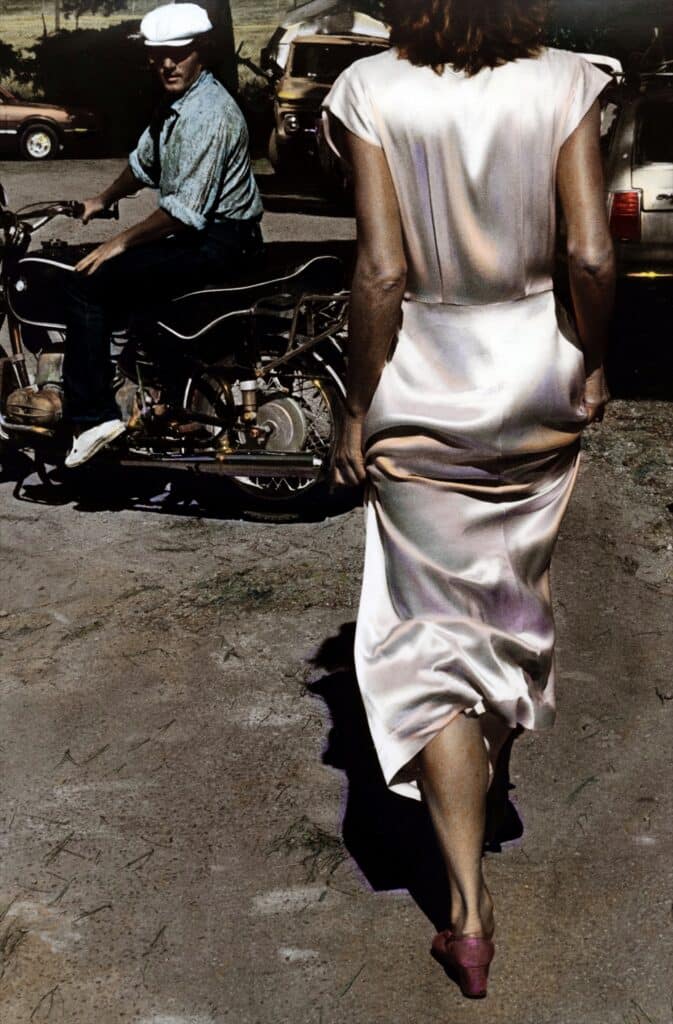 Silk Dress Coming, 1982, peint en 2018. © Ann Rhoney / Avec l'autorisation de la Nailya Alexander Gallery, New York.