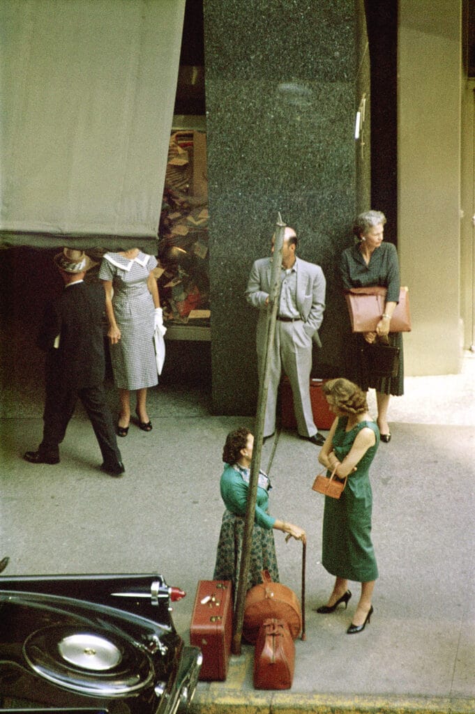 Sans titre, imprimé en 2022. © Saul Leiter Foundation / Courtesy Howard Greenberg Gallery, New York.