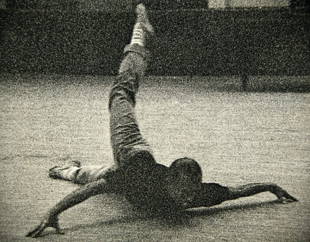 Il ballerino Jerome Robbins, 1953, Vogue © Condé Nast / Diane & Allan Arbus