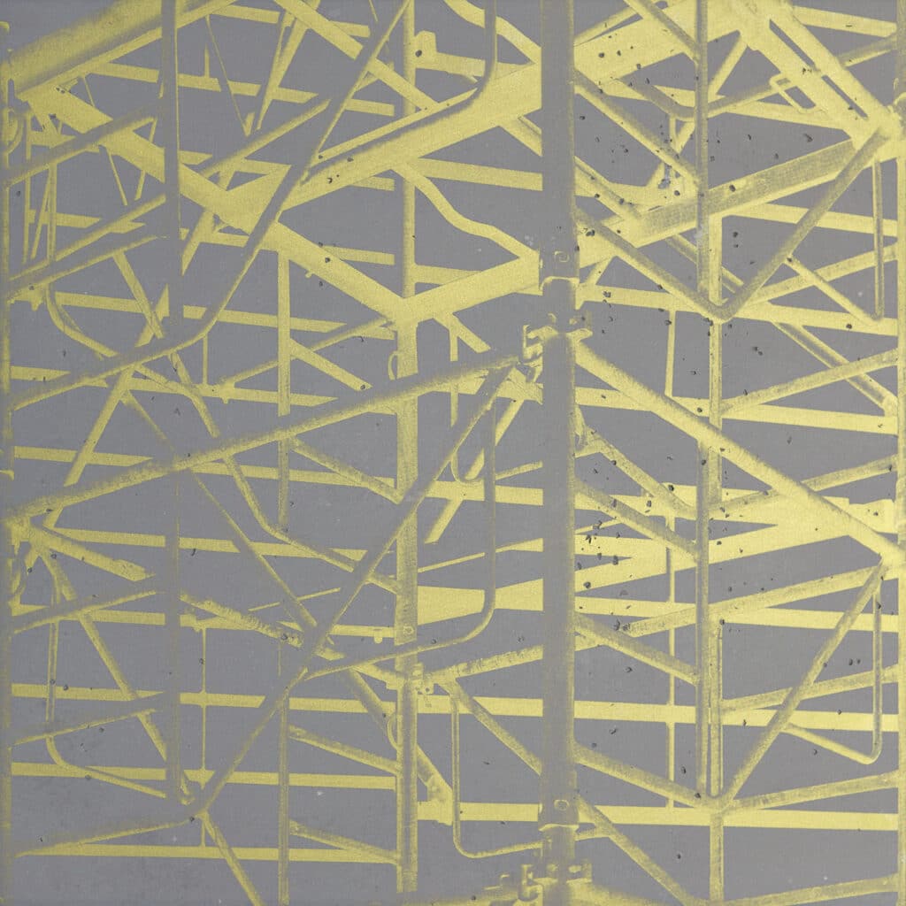 © Bruno Fontana, Golden Scaffolding, 2021, avec l'aimable autorisation de l’artiste