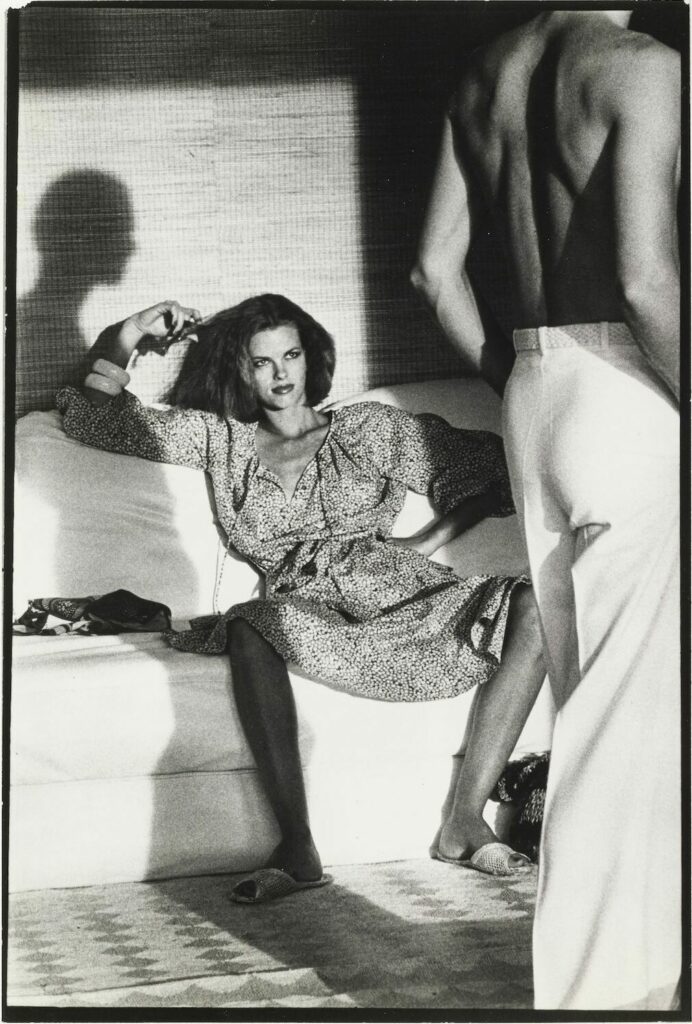 Model Lisa Taylor, 1975, Vogue © Condé Nast / Helmut Newton