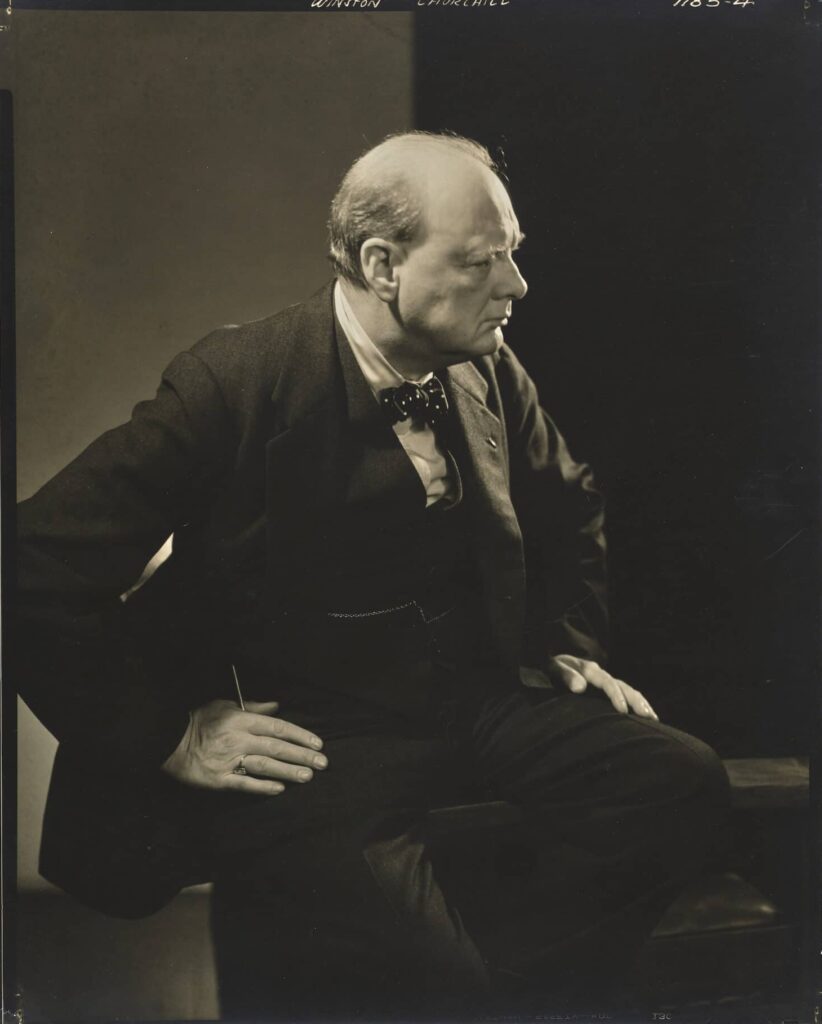 Winston Churchill, 1932, Vanity Fair © Condé Nast / Edward Steichen