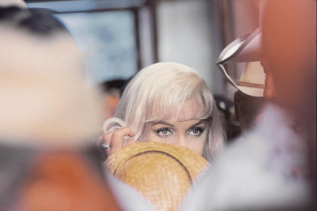 Marilyn Monroe pendant le tournage du film Les Désaxés, Reno, Nevada, États-Unis, 1960 © Elliott Erwitt / Magnum Photos