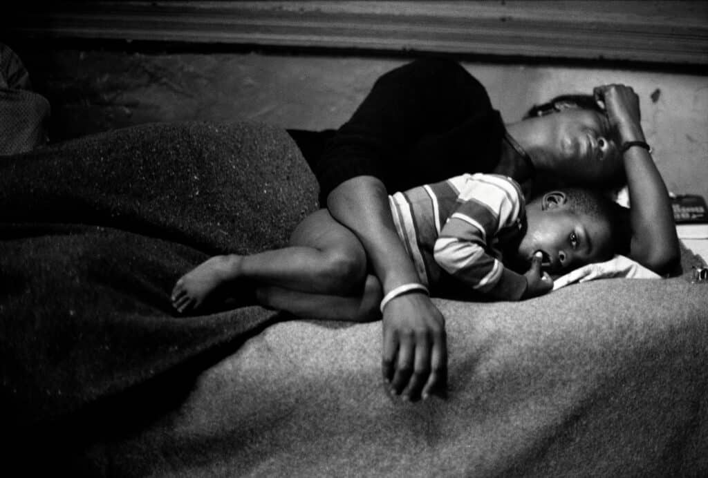 Bessie and Little Richard the morning after she scalded her husband, Harlem, New York, 1967 © The Gordon Parks Foundation