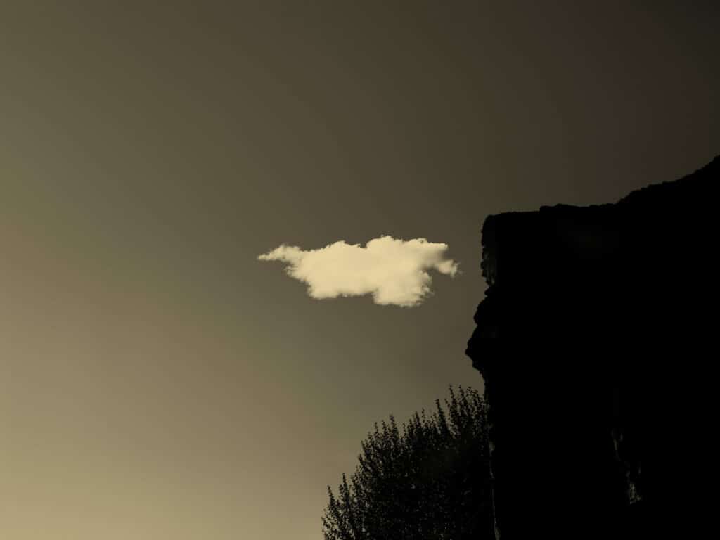 Nuage, 2022 © Paul Cupido pour la résidence INSTANTS, Château Palmer et Leica 2022