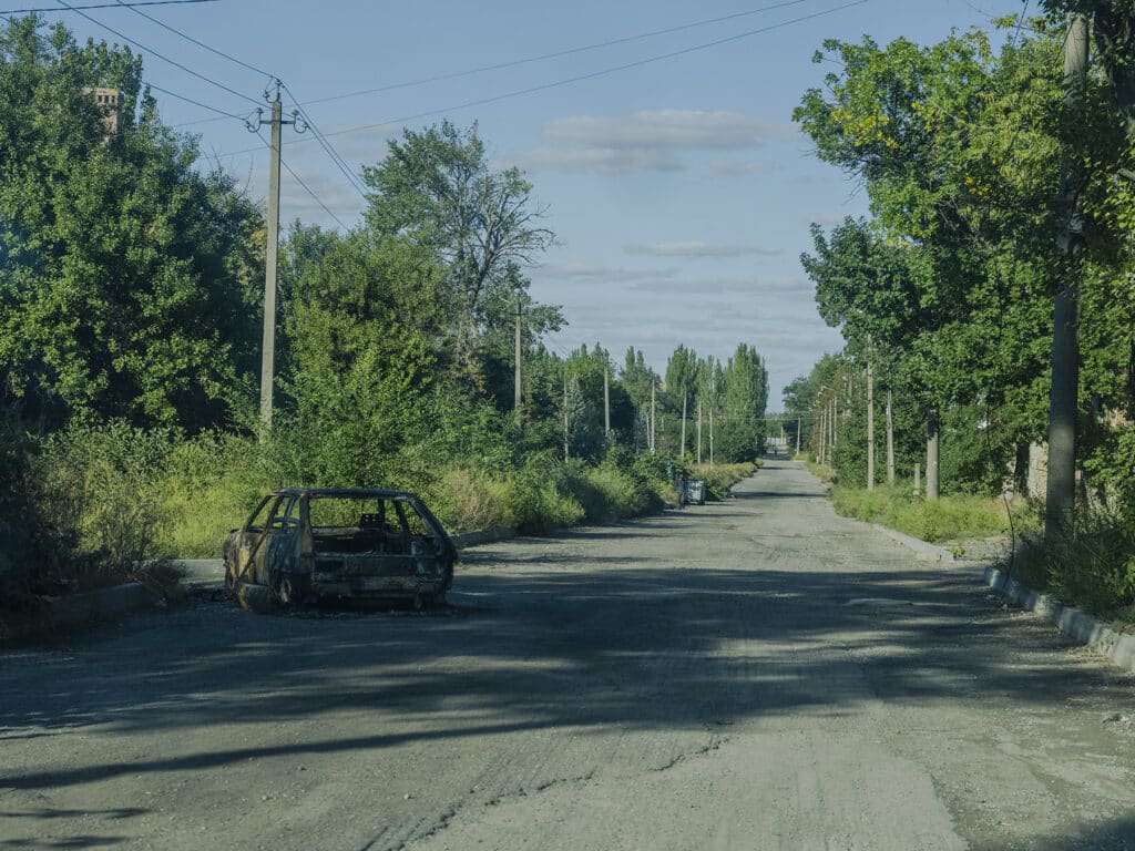 Bakhmut, Ukraine, le septembre 2022 © Sasha Maslov I Institute